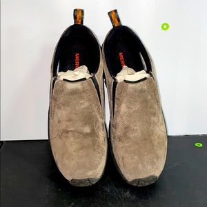 MERRELL JUNGLE MOCCASINS GUNSMOKE GREY MENS